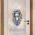 thumbnail image 2 of Decoración de pegatinas navideñas Muñeco de nieve de dibujos animados y patrones de pino Calcomanía de ventana de vidrio Temporada impermeable, 2 of 4