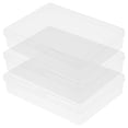thumbnail image 1 of 3pcs Playing Card Storage Cases Plastic Boxes Empty Boxes Clear Card Cases, 1 of 8