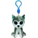thumbnail image 3 of Llavero con Clip de Animal de peluche de ojos grandes, llavero Kawaii, búho, oso, Alpaca, cerdo, murciélago, jirafa, Tortuga, perro, gato, unicornio, juguetes para niños, 3 of 5
