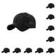 thumbnail image 3 of Sombrero de protección solar Minnieouse para hombres gorra de béisbol ajustable negro 10Conjunto, 3 of 6