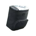 thumbnail image 4 of Bolsa de almacenamiento frontal para scooter, bolsa para manillar de bicicleta con funda transparente para teléfono que se puede tocar, organizador de, 4 of 8