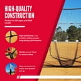 thumbnail image 2 of Hit Run Steal Heavy Duty Softball and Baseball Net with Carrying Bag, Black, 2 of 7