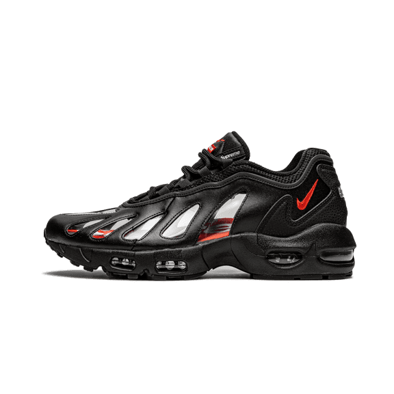 NIKE MENS Air Max 96 "Supreme - Black" CV7652 002 from Stadium Goods