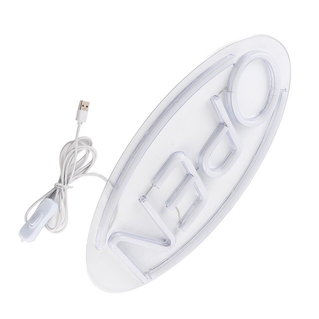 Beautiful Neon Light , Neon Signs, Cute Innovative OPEN Letters Shaped for Christmas Room Wall Kids Bedroom