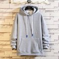 thumbnail image 2 of Vedolay Hoodies for Men 2023 Plus Size Pullover Sweater Sweater Gray,3XL, 2 of 4