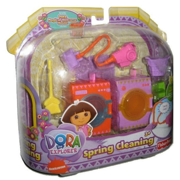 Dora The Explorer Magical Welcome House Spring Cleaning Toy Doll Play Set Walmart Com Walmart Com