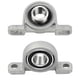 thumbnail image 3 of 4 Pieces Pillow Block Bearings Pillow Block Bearings Ball Bearings Zinc Alloy Bearings Pillow Block Bearings Ball Bearings with Solid Cast Iron Base (, 3 of 4