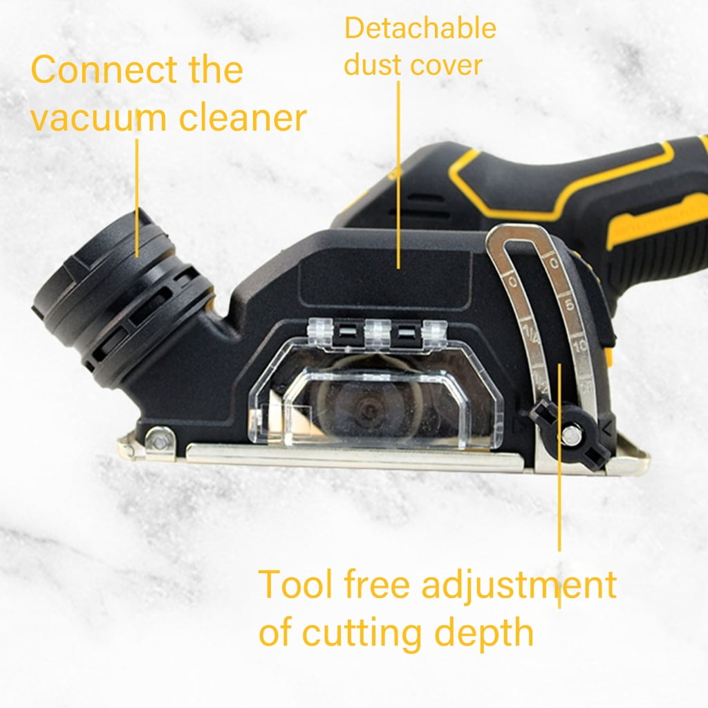 MOMOJIA Angles Grinder, 20V Cordless Angles Grinder, Mini Angles Grinder Power Tool 76mm 3inch 20000RPM Grinding Machine