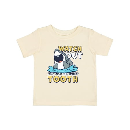 

Inktastic Watch out I ve Got My First Tooth Gift Baby Boy or Baby Girl T-Shirt