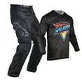 thumbnail image 3 of Willbros Motocross Dirt Bike MX Jersey Pants Combo Offroad Riding Protective Black Gear Set (Jersey Adult XL/Pants W36), 3 of 9