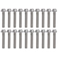 thumbnail image 2 of 20 Pcs M10x1.5 A2 70 Kit de Tête Hexagonale en Acier Inoxydable, pour une Installation Fine et un Serrage, 2 of 8