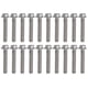 thumbnail image 1 of Pernos de tornillo Jadeshay 20 piezas M10x1.5 Perno hexagonal grueso A2-70, 1 of 8