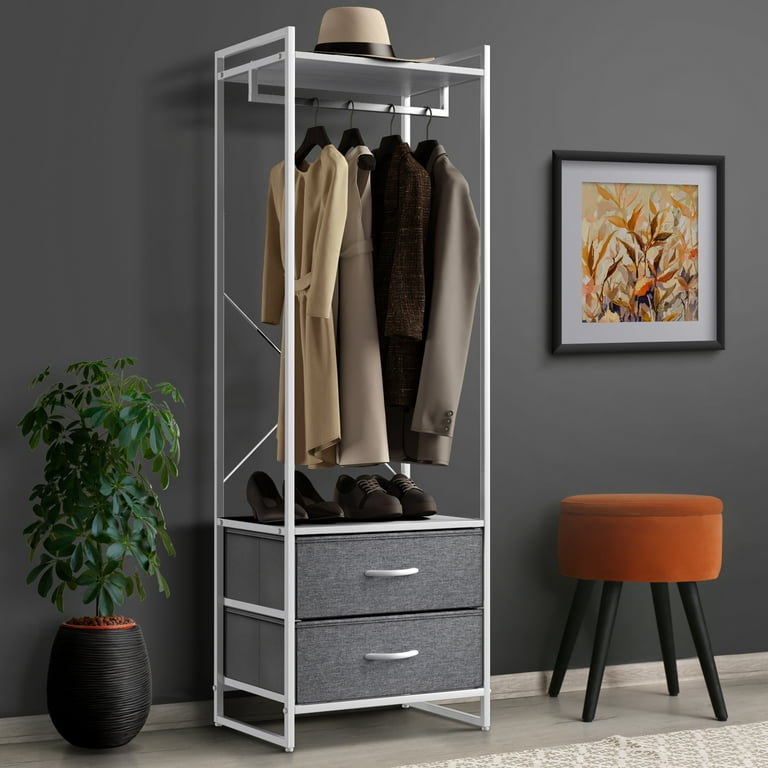 Free Shipping! Sorbus Clothing Rack with Drawers Clothes Stand