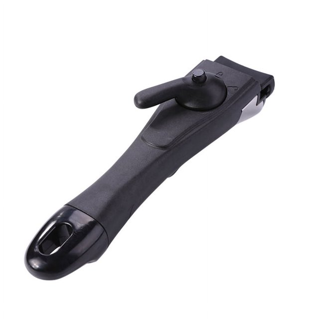 Mango de sartén desmontable y extraíble, pinza de agarre desmontable para freír en la cocina, utensilios de mesa para exteriores