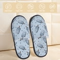 thumbnail image 2 of House Slippers for Women Men - cute ice cream_A Lightweight House Shoes Fuzzy Slippers, Soft Slip-On Cozy House Slippers for Woman Indoor Outdoor, 2 of 7