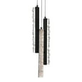 thumbnail image 6 of CWI Lighting Stagger Integrated LED Black Mini Pendant, 6 of 7