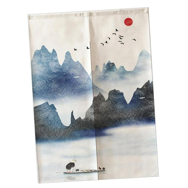 Cortinas Japonesas De Tapicería Perfecl Colgante Medio Corta 85x150cm
