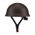 thumbnail image 1 of Casco infantil para bebé, casco de seguridad para bicicleta, para patinete, equilibrio, coche, patinaje sobre ruedas, color marrón, 1 of 12