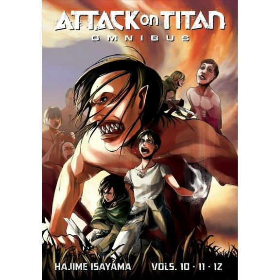 Pre-Owned Attack on Titan Omnibus 4 (Vol. 10-12) Paperback