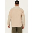 thumbnail image 4 of Lucky Brand Workwear Men's Solid Slub Canvas Long Sleeve Button-Down Work Shirt Khaki X-, 4 of 4
