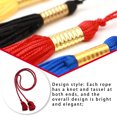 thumbnail image 2 of pitrice Honor Rope Vertical Tassel Polyester Yarn No Pilling Easy to Wear Hanging Ear Comfortable Touch Graduation Cord Durable String Red, 2 of 7
