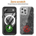 thumbnail image 6 of Casetego for iPhone Air Waterproof Case,Compatible with Mag-safe,with Built-in Screen Protector Full-Body Snowproof,Dustproof and Shockproof Protective Magnetic for iPhone Air 2025 Phone Case,Purple, 6 of 9