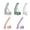 Mix 5Pcs, variant on Silicone Straw Tips 0.4 inch Wide(10mm Outer Diameter) With dust cover for Metal Straws Food Grade Reusable Rubber Straw Covers