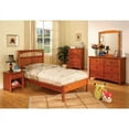 thumbnail image 3 of Furniture of America Dimanche Solid Wood 6-Drawer Double Dresser in Oak, 3 of 6
