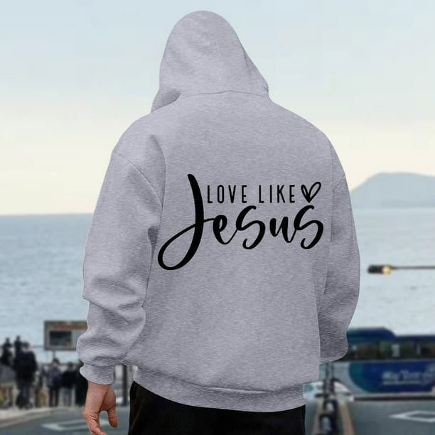 WILLBEST Sudaderas para Hombre Sudaderas con Capucha y Sudaderas Casuales De Corte Holgado De Manga Larga con Capucha Estampada para Uso Diario XGrande
