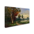 thumbnail image 2 of Trademark Fine Art "Landscape with a Lake" Canvas Art by Daniel Moises, 2 of 3