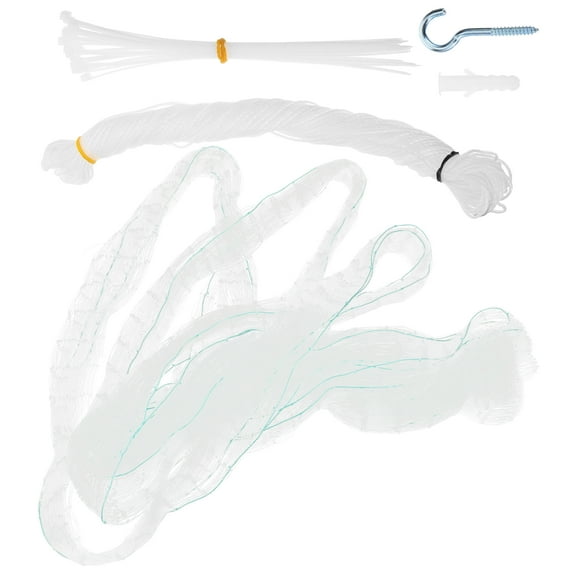 1 Set of Cat Balcony Net Cat Anti Fall Fence Pet Nylon Mesh Netting for Balcony Window Stair