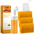 thumbnail image 1 of Set para el cuidado de la piel Peehss, limpiador facial y jabón con cúrcuma, 100 ml, 1 of 9