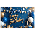 thumbnail image 5 of Decorative Design Happy Birthday Banner Balloon Decoration Birthday Party Banner Cake Decoration for Birthday Celebration Indoor Decoration Kids Party, 5 of 7