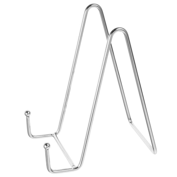 MLINS Plate Stand Metal Easel Plate Display Photo Holder Stand Desktop Dish Bracket Display Rack
