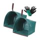thumbnail image 3 of 2 piezas Bolsas de jardín para escombros, recolectando hojas de hojas de desecho de patio portátil con guantes para comunidades patio trasero al aire 270L 105CMX56CMX43CM, 3 of 8