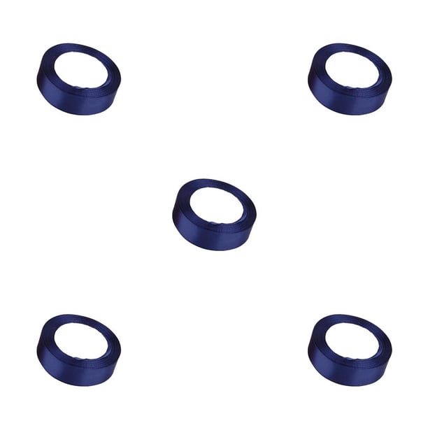 Injueey Paquete de cintas hechas a mano, accesorios para manualidades DIY, tejido de costura ligero para festivales, cintas de poliéster, azul oscuro 38 Type2 NO2 Injueey CBP274880