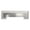 Stainless Steel, variant on Hickory Hardware Studio Contemporary Oblong Cabinet Pull 3 in. Oil Rubbed Bronze Brown 1 pk
