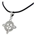 thumbnail image 2 of JOYARIS Collar De Caucho Ajustable Nudo Bruja Zirconias 2 Plata 925 DM-0000765, 2 of 4