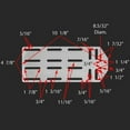 thumbnail image 3 of bedCLAW King Bolt-On Headboard to Bed Frame Modification Plates, Set of 2, 3 of 6