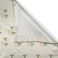 thumbnail image 3 of Ambesonne Floral Kitchen Curtains, Vintage Rose Pink Petals, 55"x45", Pale Pink White, 3 of 3