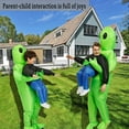 thumbnail image 4 of Halloween Costumes Inflatable Alien ET Suit Inflatable Costume for Adult Kids T-Rex Costume, 4 of 5