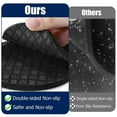 thumbnail image 4 of 6PCS Non-Slip Walking Pad Mat,Noise Reduction Exercise Equipment Mat for Under Treadmill & Exercise, 4 of 5
