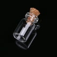 thumbnail image 4 of 10pcs Mini Glass Wish Bottle Vial with Cork Stopper Storage Pendant 0.5/1/2/20mL, 4 of 4