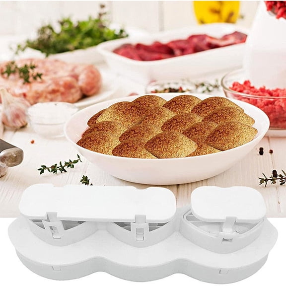 Rolls Maker Mold Meatball Mold Processor Manual Meatloaf Maker Press Tool DIY Upgrade Large Size Homemade Meat Maker Kitchen