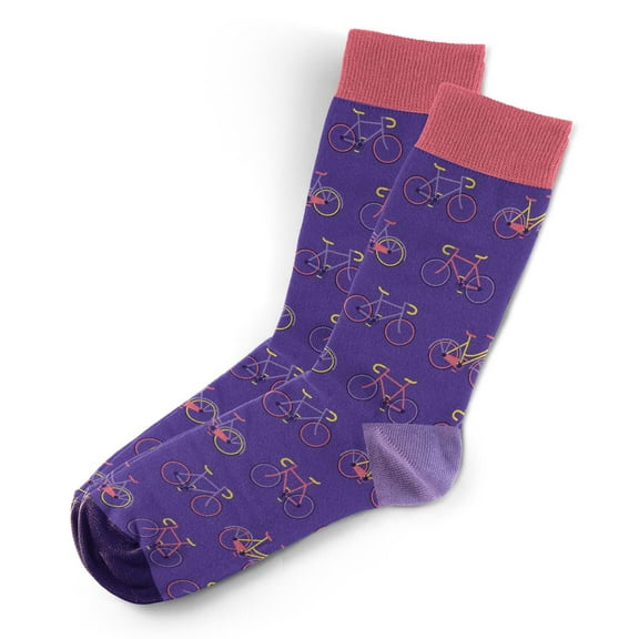 Sillies Socks Bicycles Socks - Novelty Unisex Sock Set, Fun Unique Designs