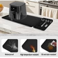 thumbnail image 4 of Heat-resistant silicone countertop mat, 25.59 inches x 15.75 inches air fryer mat, with kitchen accessory rack, compatible, microwave oven, coffee maker, kitchen countertop protector, 4 of 5