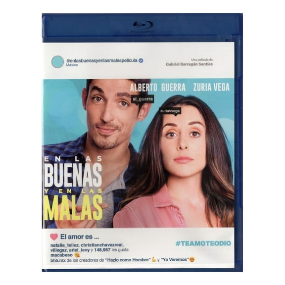 En Las Buenas Y En Las Malas Zuria Vega Pelicula Blu-ray