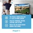 thumbnail image 3 of PHIGOLF Home Golf Simulator with Weighted Swing Stick, Indoor & Outdoor Use, Swing Trainer with Motion Sensor & 3D Swing Analysis, Supports Android and iOS Devices, Compatible with WGT & E6 Connect, 3 of 5