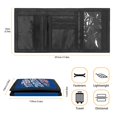 thumbnail image 6 of CHAQLIN Vintage American Flag 250th Anniversary Distressed Print Kids Trifold Wallet, Polyester Clutch Coin Pouch for Sports, Slim Lightweight Trifold Card Wallet, 6 of 7