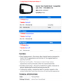 thumbnail image 2 of Interior Door Handle Bezel - Compatible with 1992 - 1998 BMW 318i 1993 1994 1995 1996 1997, 2 of 2